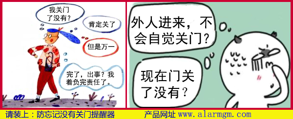 门延迟警报器